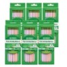 Ticonderoga® #2 Pastel Pencils, 5 Assorted Colors, 10 Per Pack, 6 Packs