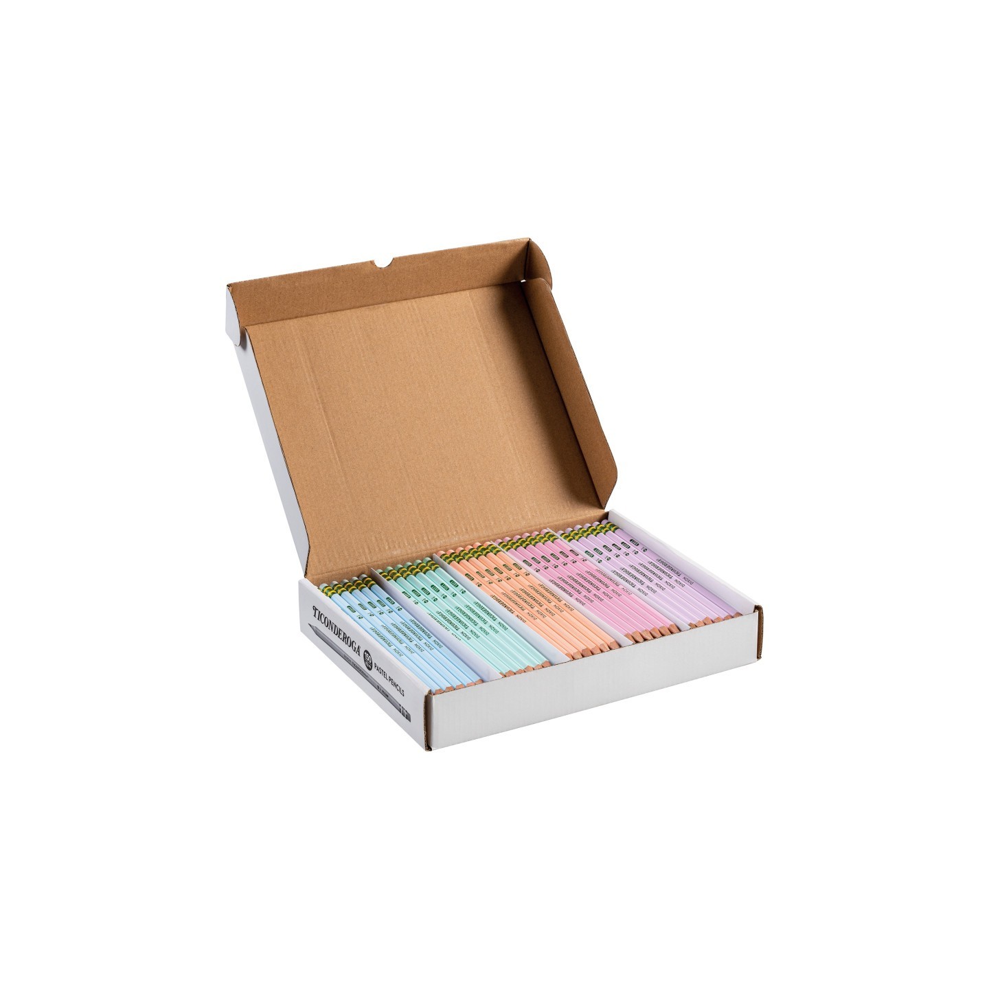 Ticonderoga® #2 Pastel Pencils, 5 Assorted Colors, 150 Count
