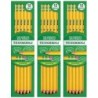 Ticonderoga® No. 2 Pencils, Pre-Sharpened, 12 Per Pack, 3 Packs