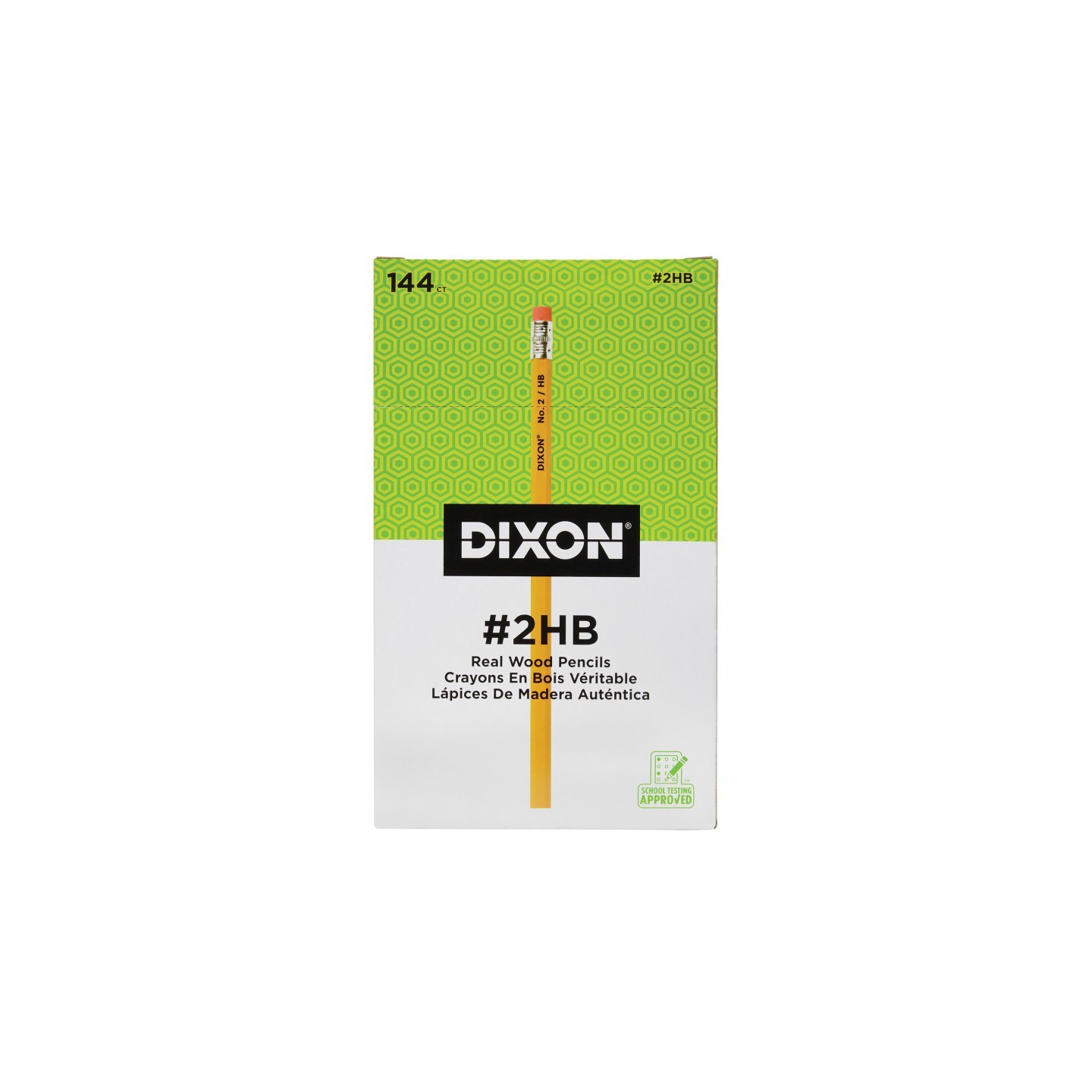 Dixon® No. 2 Pencils, Yellow, Box of 144