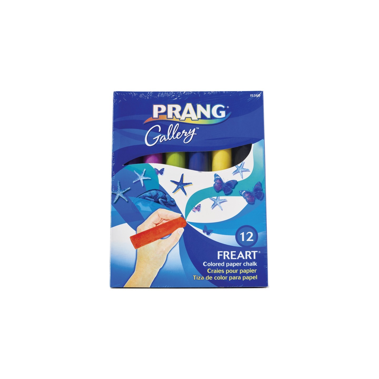 Prang® Freart® Artist Chalk, 12 Colors