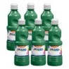 Prang® Ready-to-Use Tempera Paint, Green, 16 oz, Pack of 6