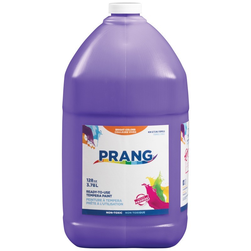 Prang® Ready-to-Use Tempera Paint, Violet, 1 Gal