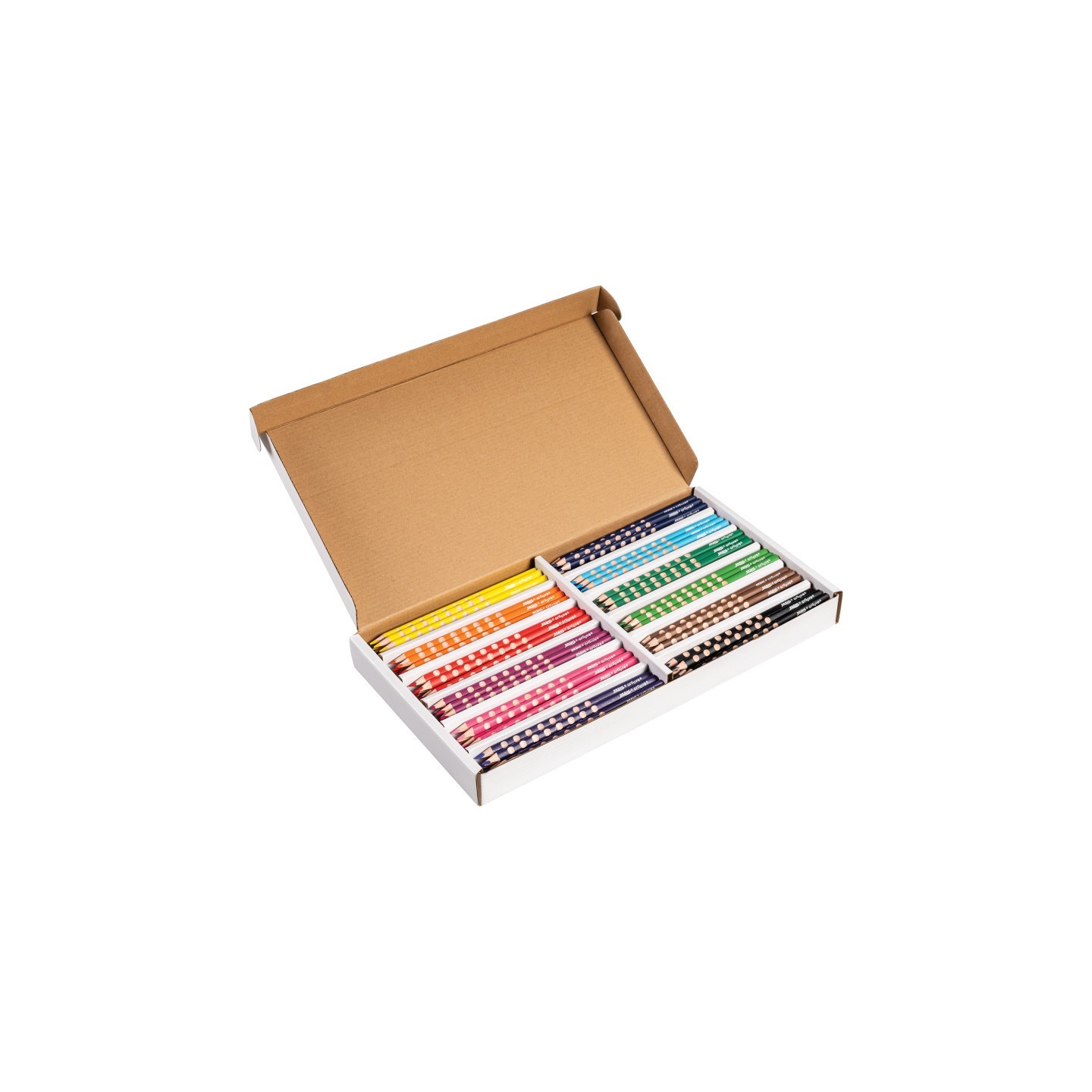 Prang® Groove Slim 3.3mm Colored Pencils, 144 Per Pack