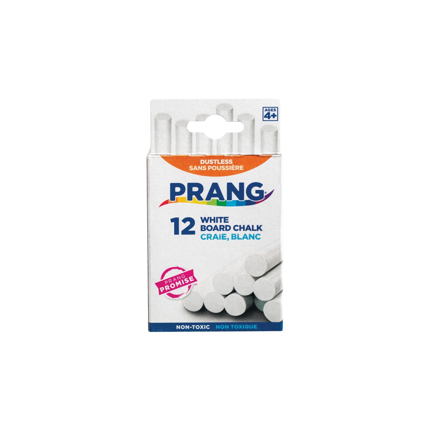 Prang® Hygieia® Chalkboard Chalk, White, 12 Ct
