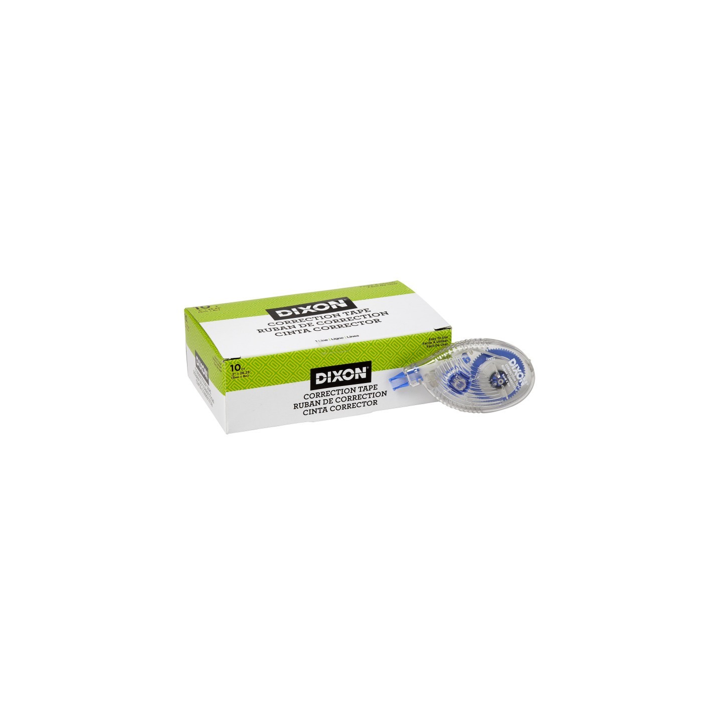 Dixon® Correction Tape, 1 Line, 10 Count