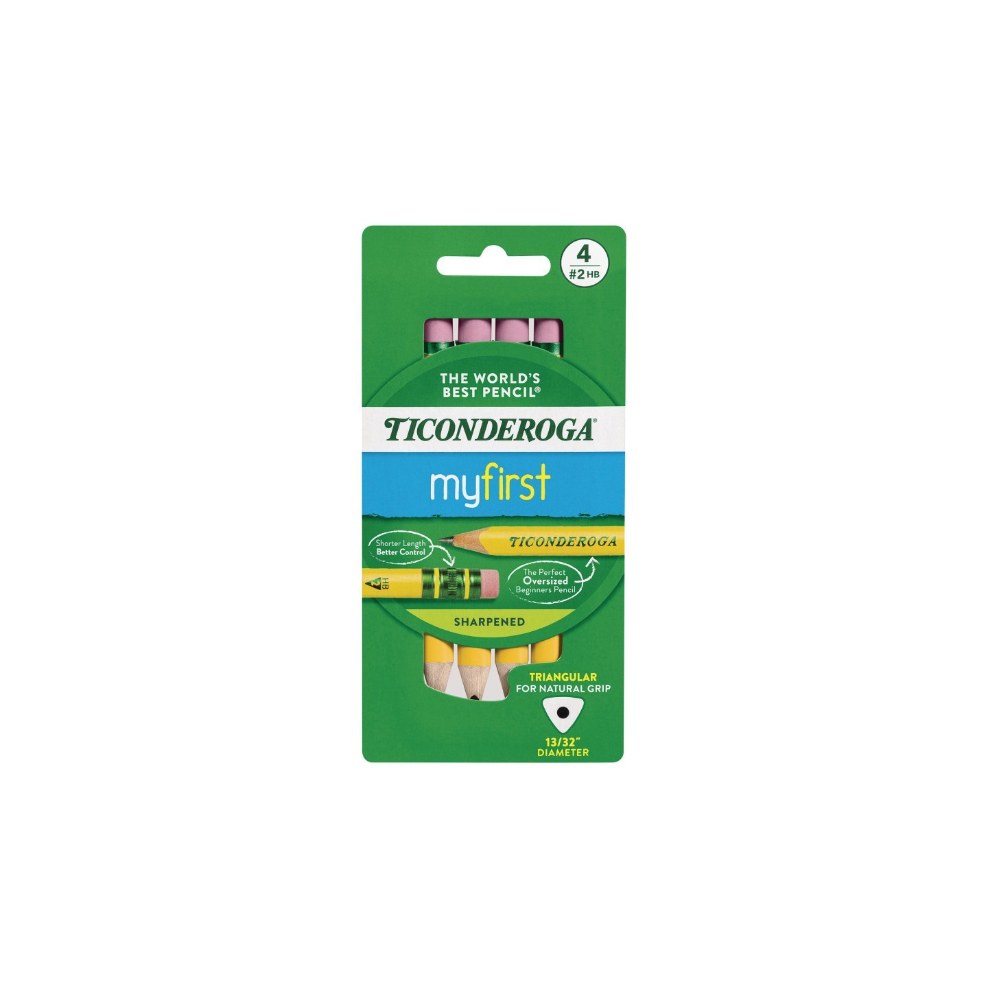 Ticonderoga® My First® Short Pencils, Pack of 4
