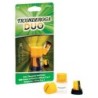 Ticonderoga® DUO Sharpener/Eraser, Green and Yellow, 1 Count