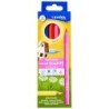 Lyra® Color Giant Colored Pencils, Neon, 6.25mm, Lacquered, 6 Colors