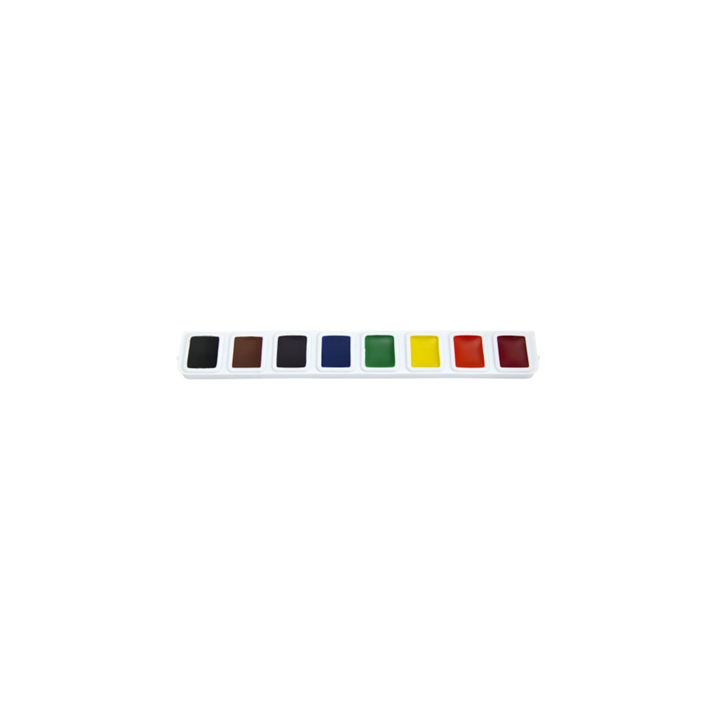 Prang® Half Pan Watercolor Refill Tray, 8 Colors, 3 Trays