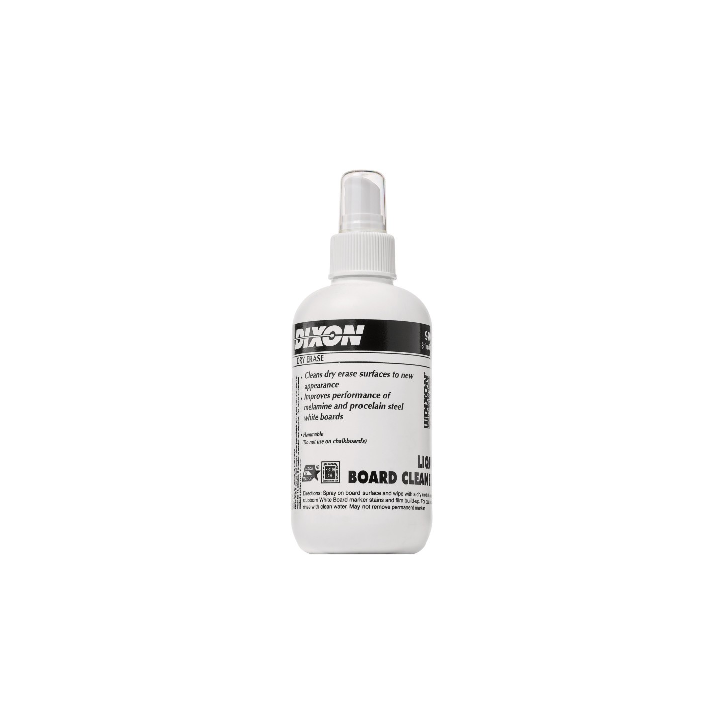 Dixon® Dry Erase Board Cleaner, Spray Bottle, 8 oz.