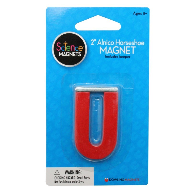 Dowling Magnets® Alnico 2" Horseshoe Magnet