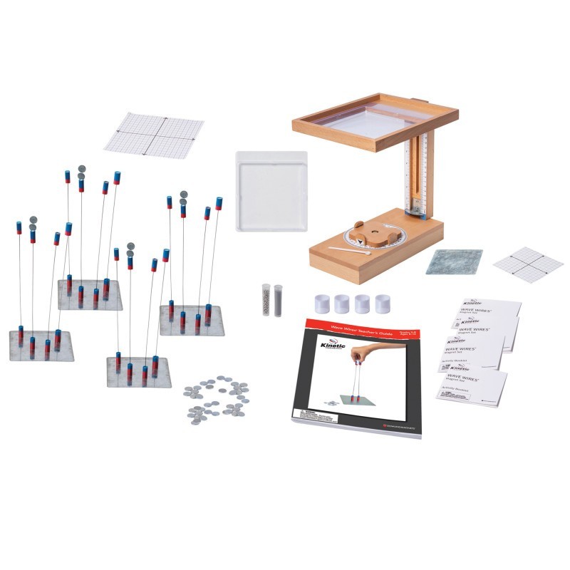 Dowling Magnets® Wave Wires Magnet Station Pack, Demo & 4 Small Groups