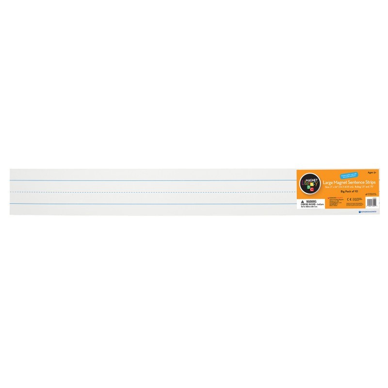 Dowling Magnets® Large Magnetic Sentence Strips, 10 Pieces