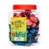 Dowling Magnets® Foam Fun Lowercase Red & Blue Magnet Letters, Set of 112