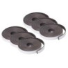 Dowling Magnets® Adhesive Magnet Strip Roll, 0.5" x 10', 6 Rolls