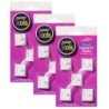 Dowling Magnets® Ceramic Magnetic Ceiling Hooks, 5 Per Pack, 3 Packs