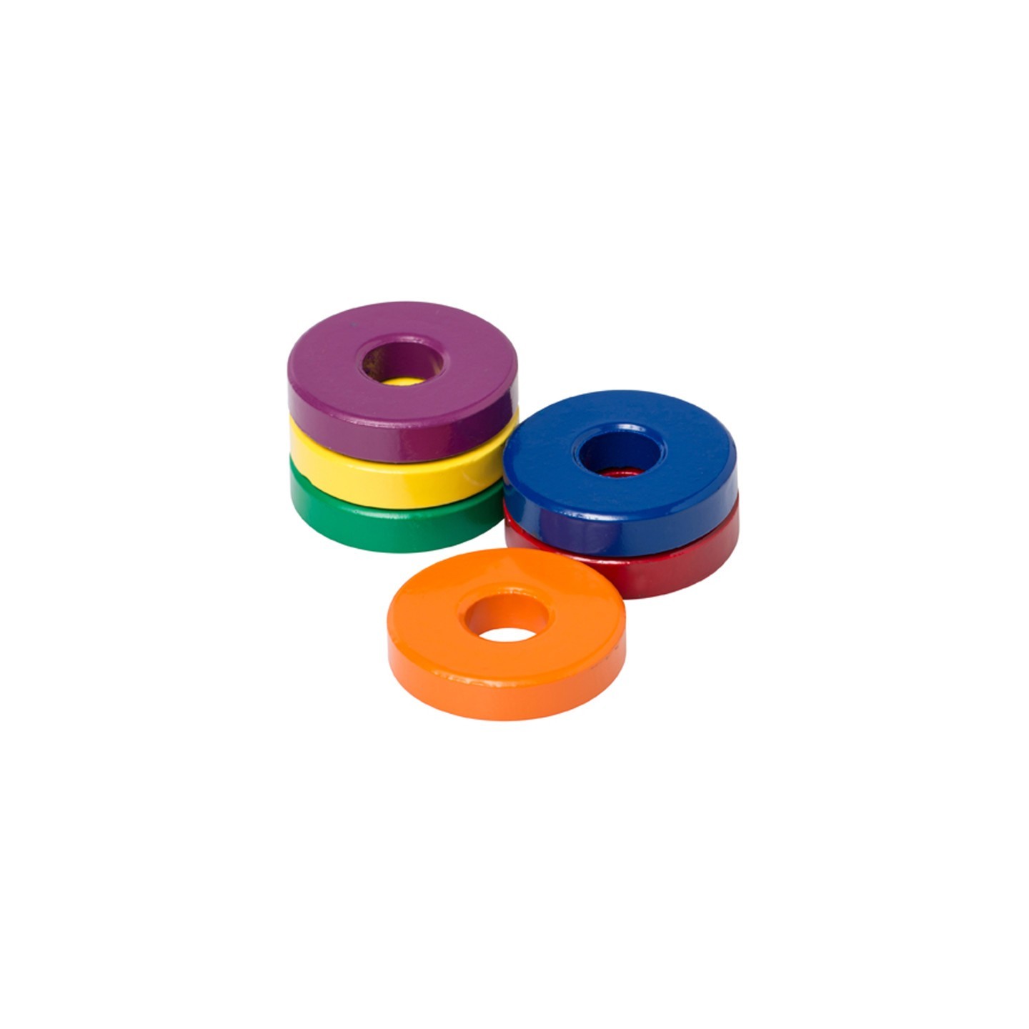 Dowling Magnets® Ceramic Ring Magnets, 1 1/8", Pack of 6
