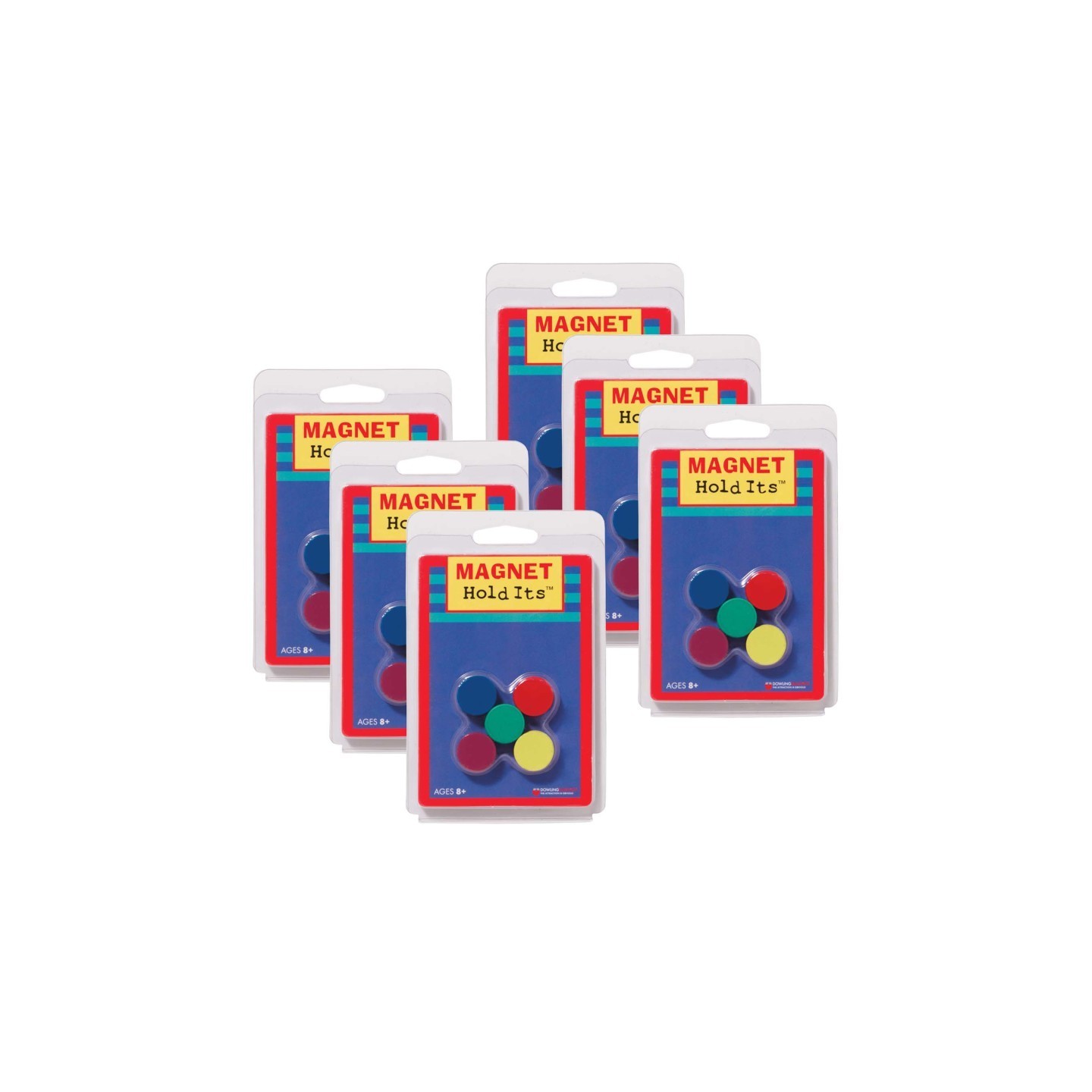 Dowling Magnets® Ceramic Disc Magnets, 3/4", 10 Per Pack, 6 Packs
