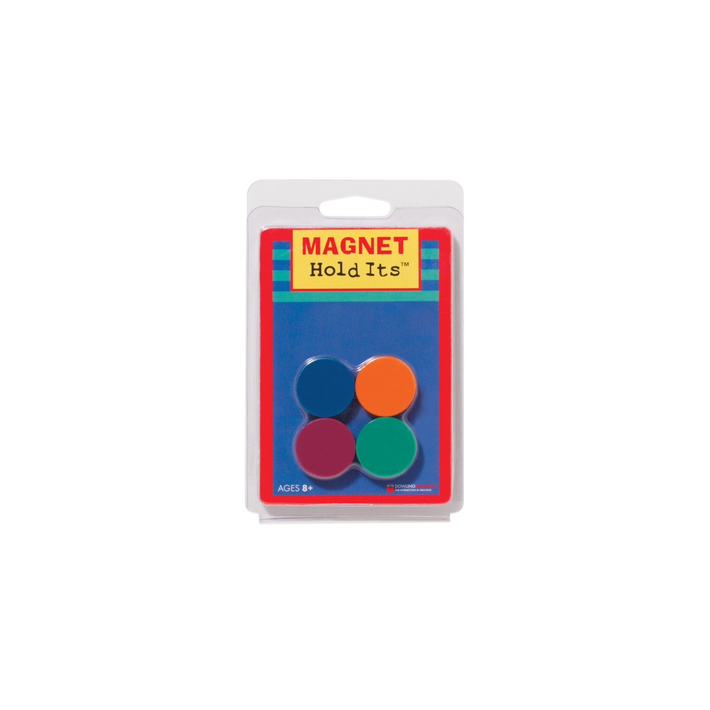 Dowling Magnets® Ceramic Disc Magnets, 1", Pack of 8