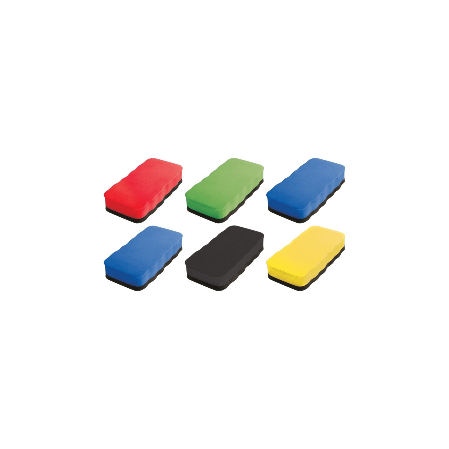 Dowling Magnets® Magnetic Whiteboard Eraser, Pack of 6