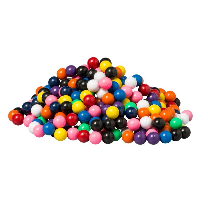 Dowling Magnets® Solid-Colored Magnet Marbles, Set of 400