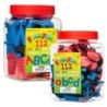Dowling Magnets® Foam Fun Magnet Letters Red & Blue Bundle