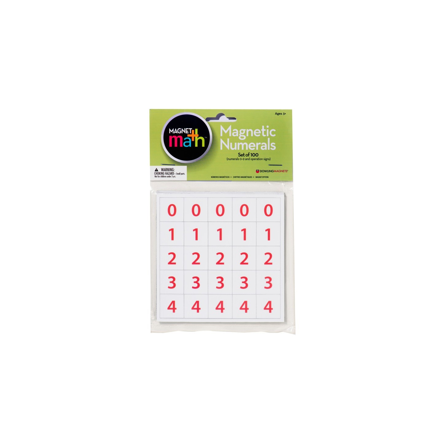 Dowling Magnets® Magnet Numerals Set