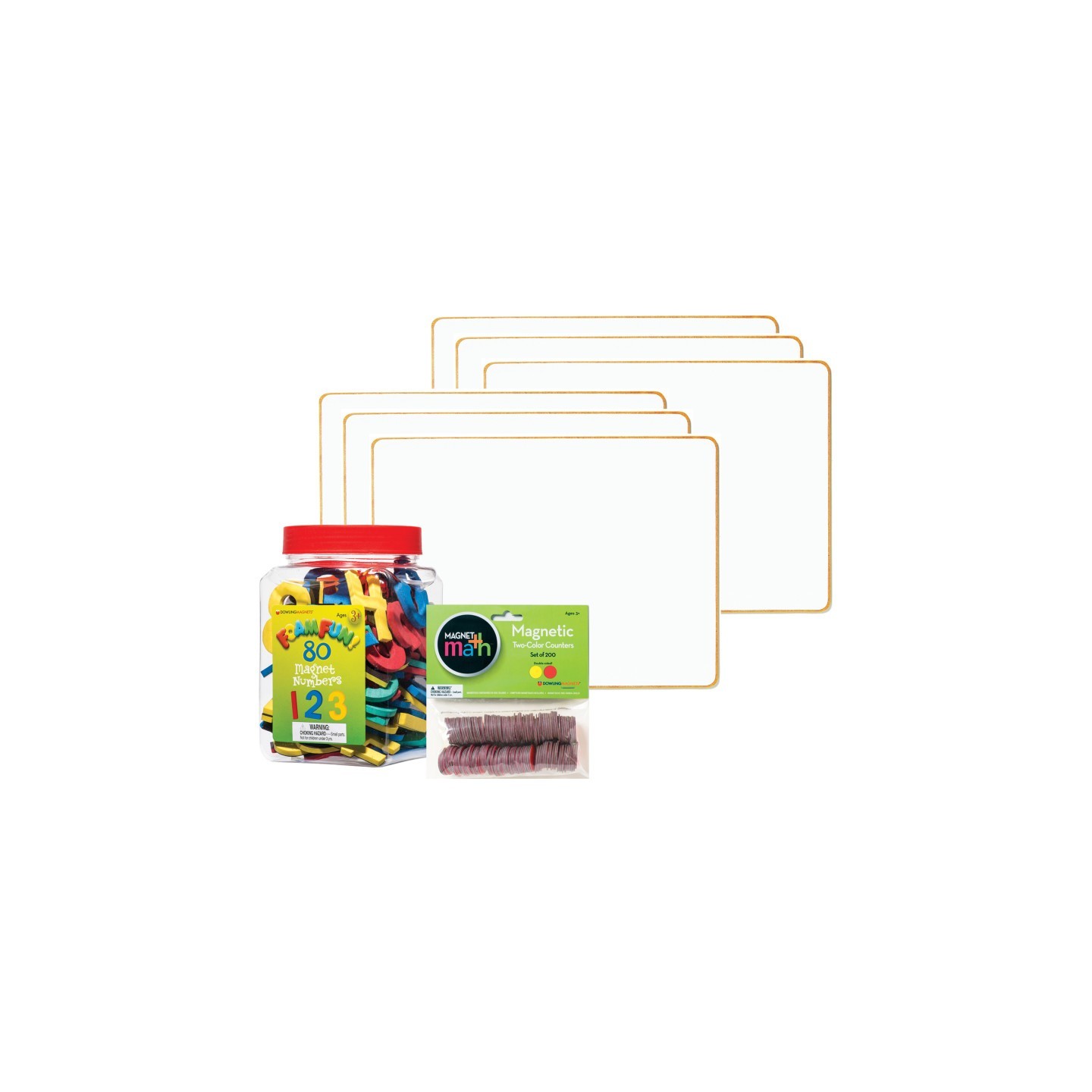 Dowling Magnets® Magnetic Numbers & Counting Math Centers Bundle