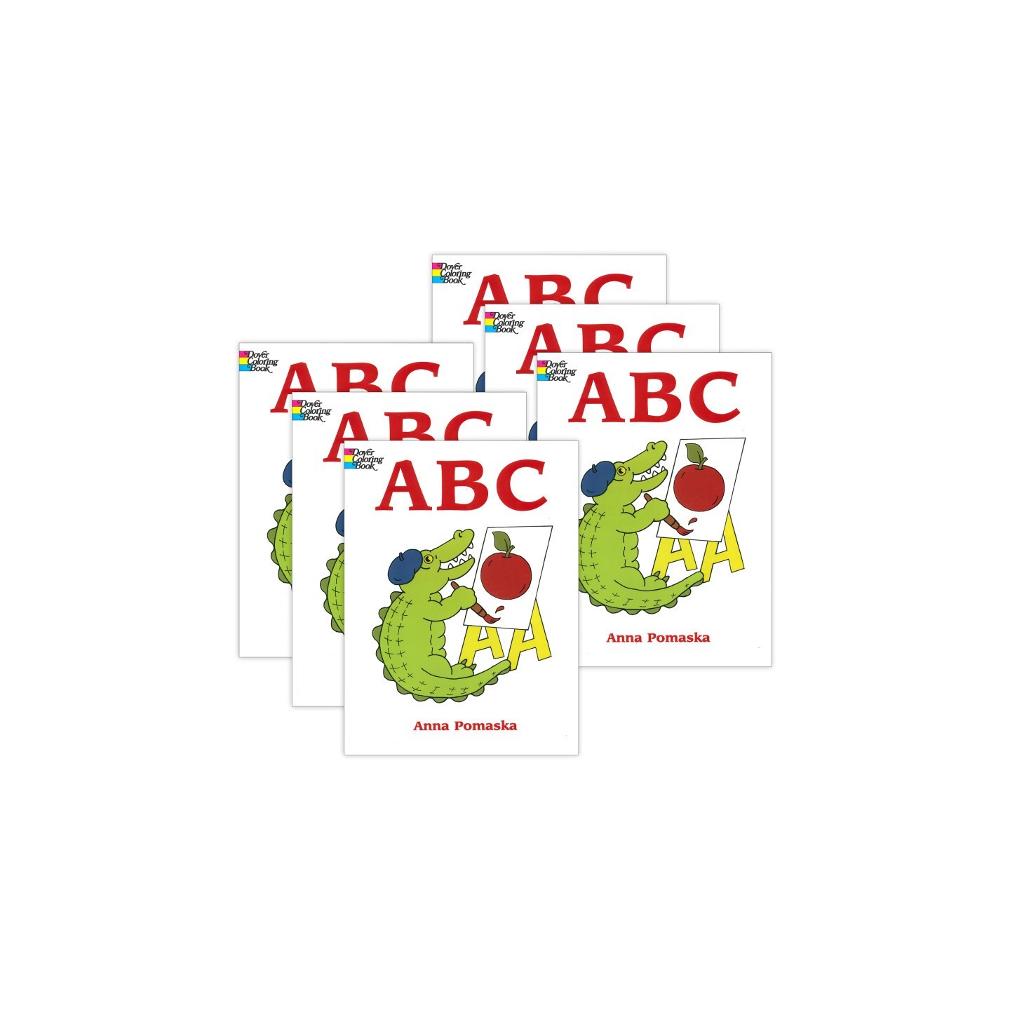 Dover Coloring Book ABC Coloring Book, Pack of 6