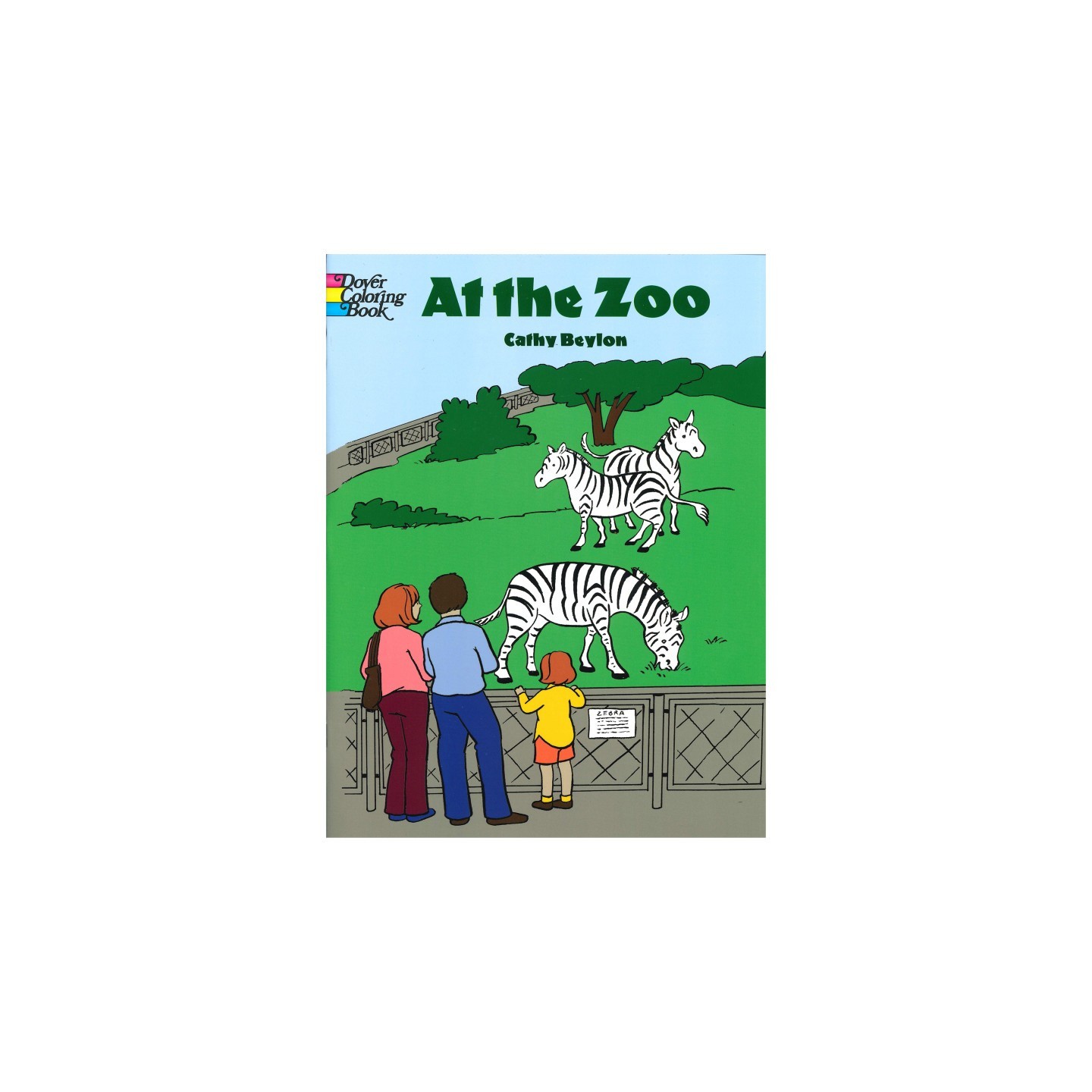 Dover Coloring Book At The Zoo Coloring Book