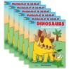 Dover Coloring Book Dinosaurs Coloring Book, Pack of 6