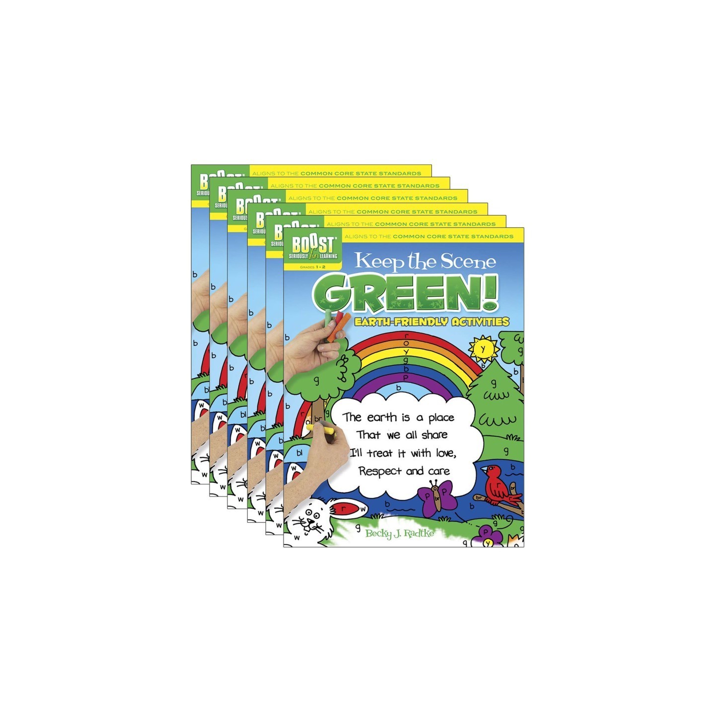 BOOST™ Keep the Scene Green!: Earth-Friendly Activities, Pack of 6