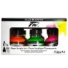 Daler-Rowney FW Acrylic Ink Neon Set with Empty Marker, Assorted Colors, 29.5ml, 6 Pieces