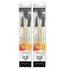 Daler-Rowney Simply Simmons All The Angles Brush Set, 4 Pieces Per Set, 2 Sets