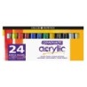 Daler-Rowney Graduate Acrylic Paint Set, Assorted Colors, 22ml, 24 Pieces