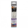 Daler-Rowney Graduate Watercolor Detail Brush Set, Synthetic, 5 Pieces