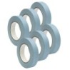 DSS Distributing Premium Grade Masking Tape, 1" x 55 yds, Light Blue, 6 Rolls