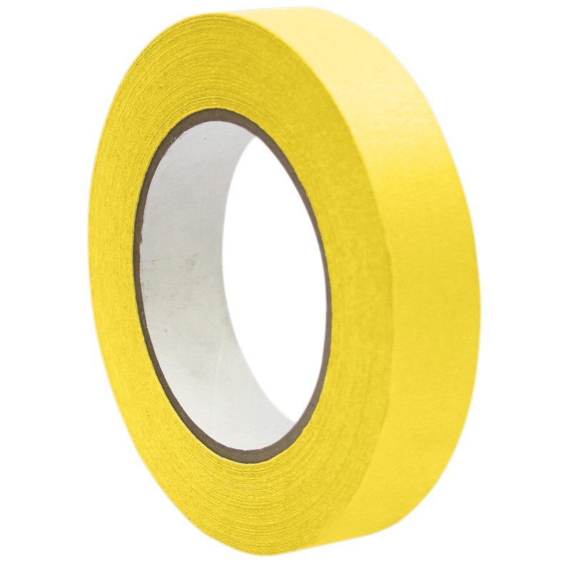 DSS Distributing Premium Grade Masking Tape, 1" x 55 yds, Yellow