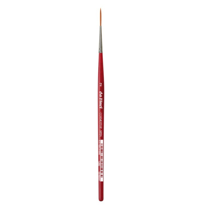 da Vinci COSMOTOP-SPIN Rigger Brush, Synthetic, Acrylic & Watercolor, Pointed Liner, Series 5880, Size 2