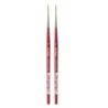 da Vinci COSMOTOP-SPIN Rigger Brush, Synthetic, Acrylic & Watercolor, Pointed Liner, Series 5880, Size 2, Pack of 2