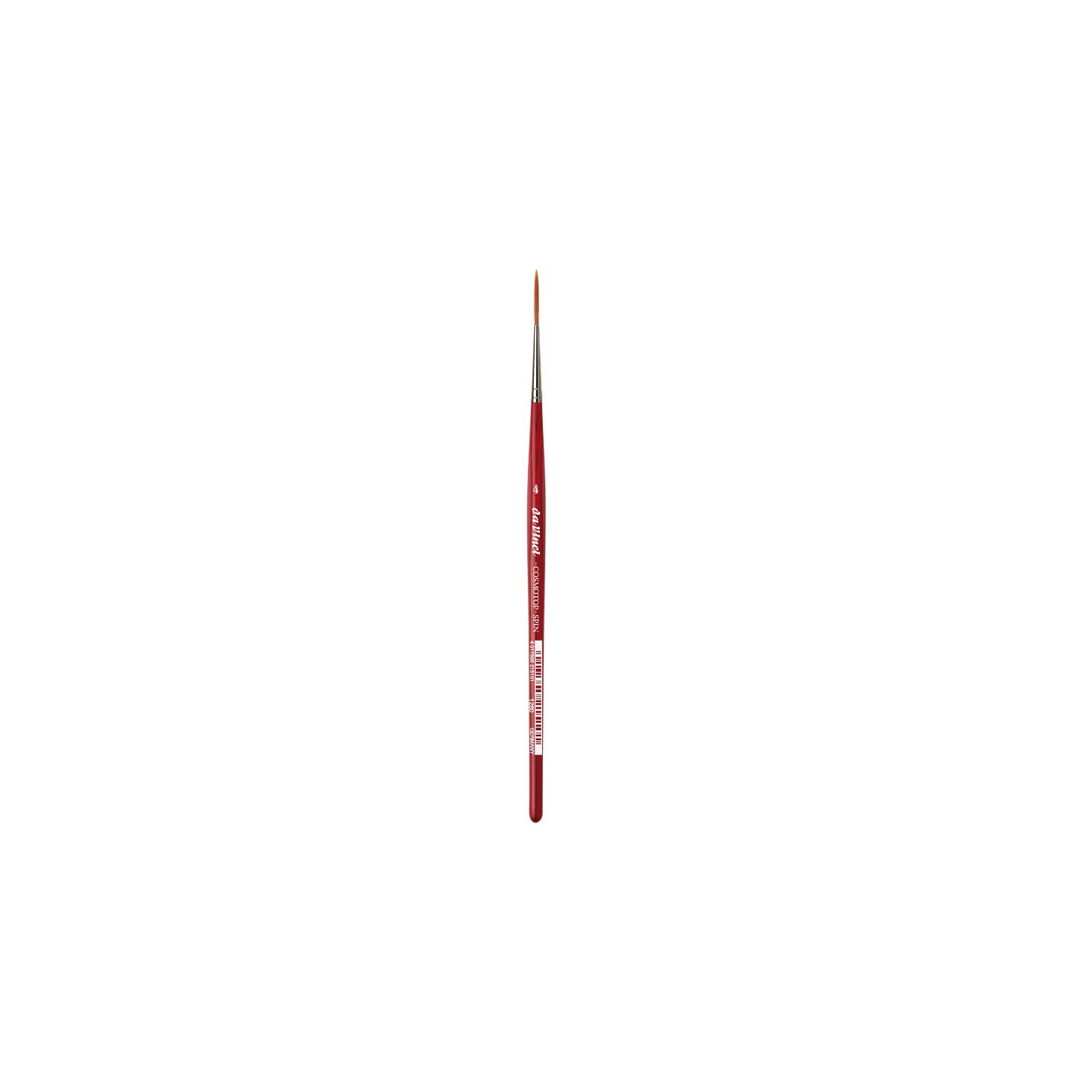 da Vinci COSMOTOP-SPIN Rigger Brush, Synthetic, Acrylic & Watercolor, Pointed Liner, Series 5880, Size 4
