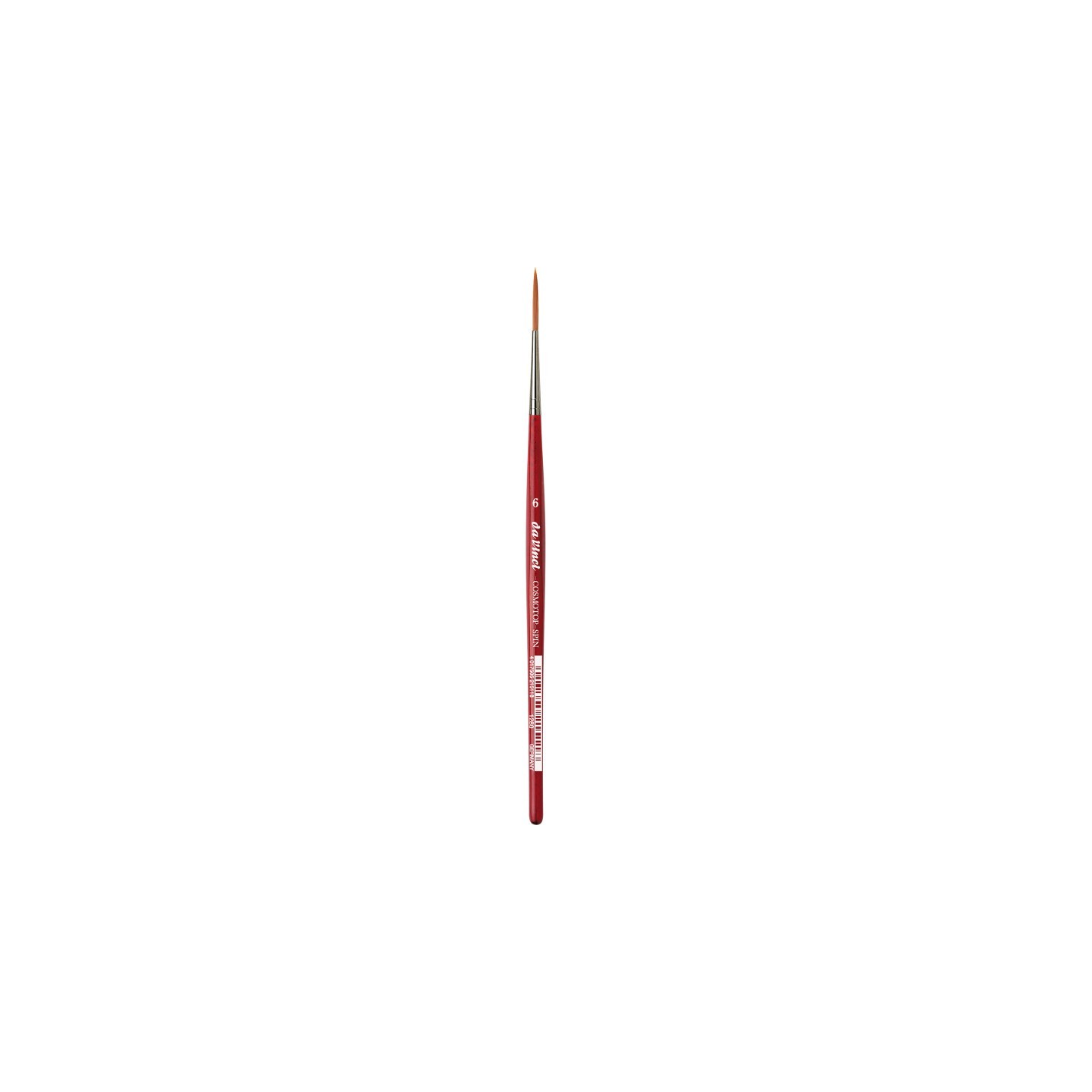 da Vinci COSMOTOP-SPIN Rigger Brush, Synthetic, Acrylic & Watercolor, Pointed Liner, Series 5880, Size 6