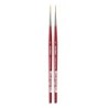 da Vinci COSMOTOP-SPIN Rigger Brush, Synthetic, Acrylic & Watercolor, Pointed Liner, Series 5880, Size -2, Pack of 2