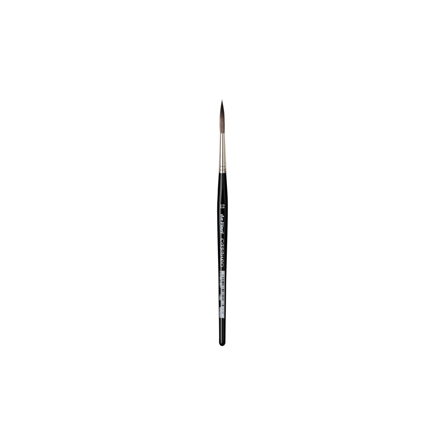 da Vinci CASANEO Rigger, Extra Soft Synthetics, Watercolor & Acrylic, Liner, Series 1290, Size 12