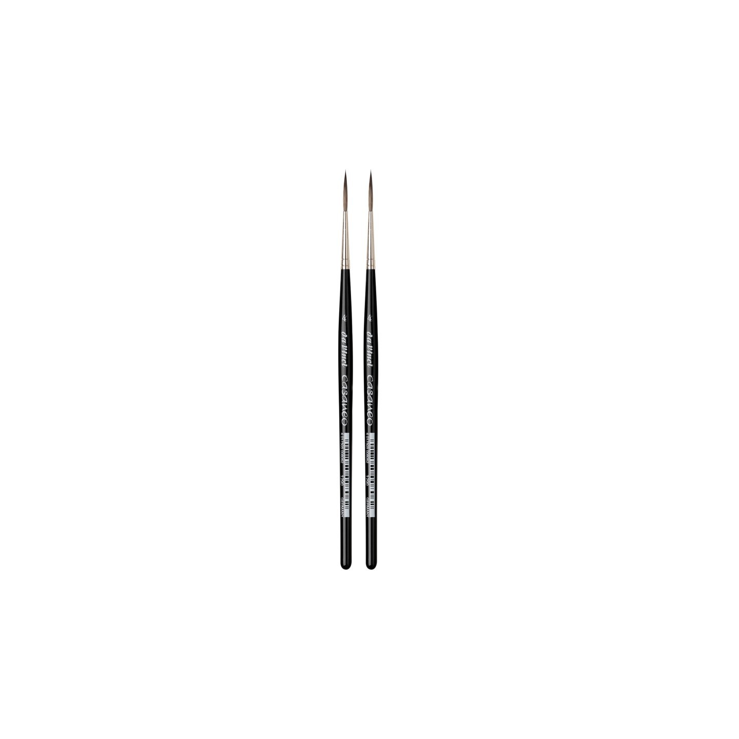 da Vinci CASANEO Rigger, Extra Soft Synthetics, Watercolor & Acrylic, Liner, Series 1290, Size 4, Pack of 2