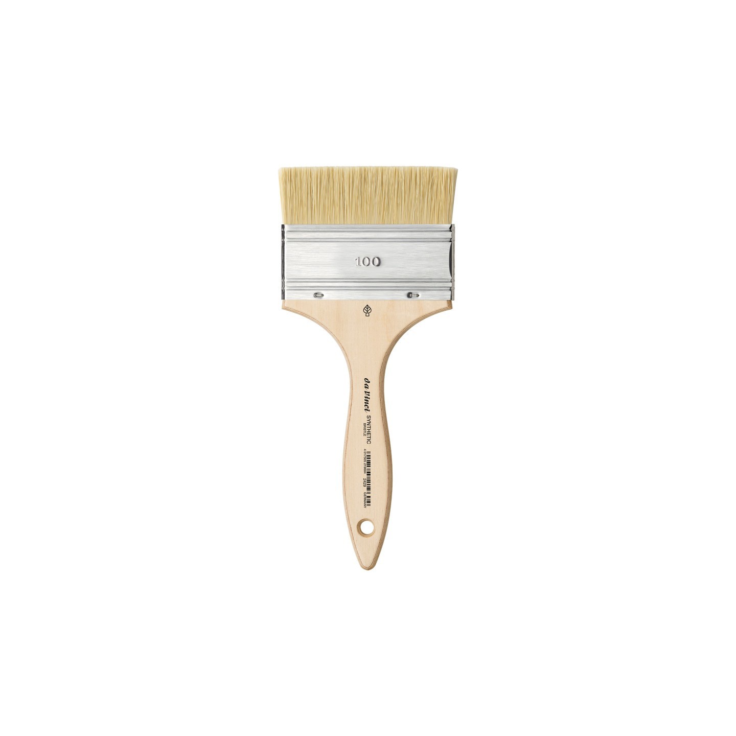 da Vinci SYNTHETIC Mottler Brush, Natural Hog, Acrylic & Oil, Flat, Series 2429, Size 100