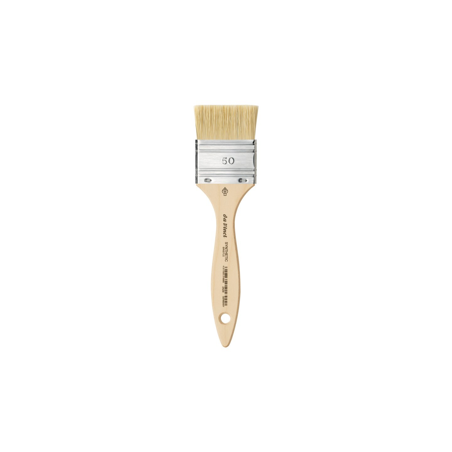 da Vinci SYNTHETIC Mottler Brush, Natural Hog, Acrylic & Oil, Flat, Series 2429, Size 50