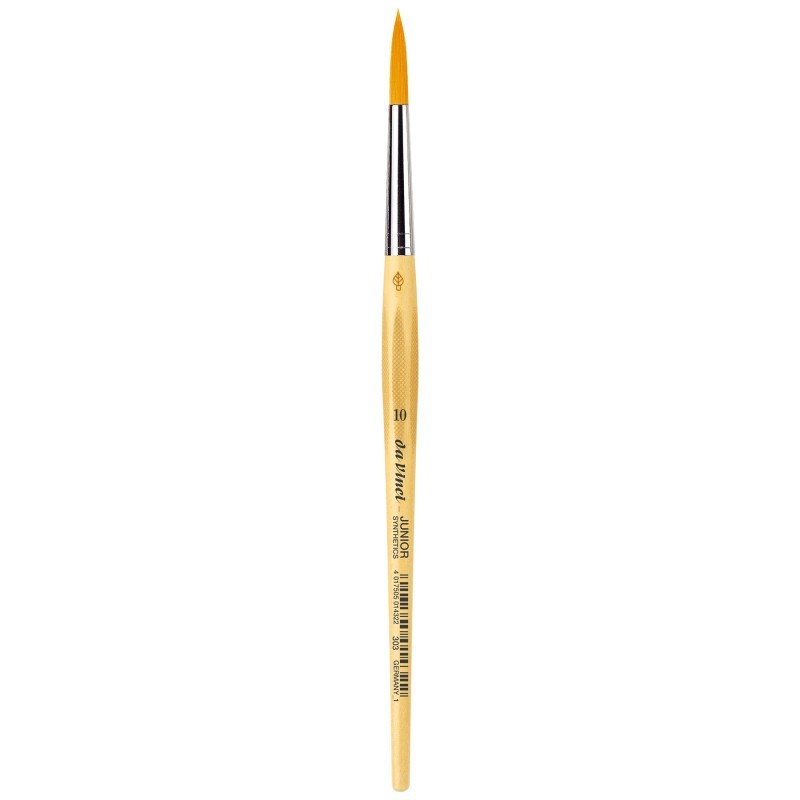 da Vinci JUNIOR Synthetics Student Brush, Synthetic, Tempera, Round, Series 303, Size 10