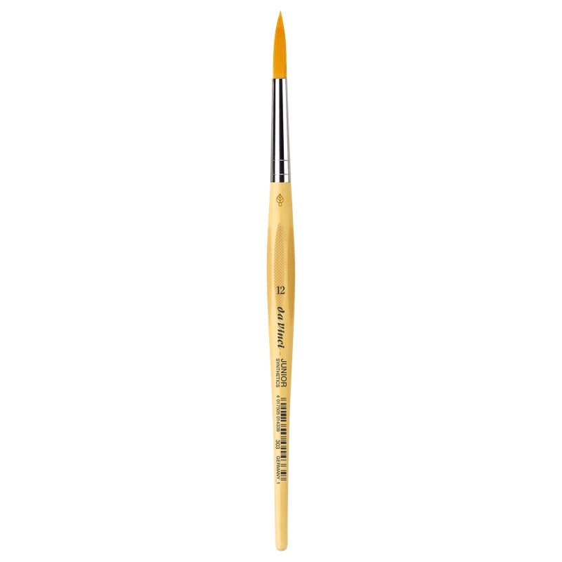 da Vinci JUNIOR Synthetics Student Brush, Synthetic, Tempera, Round, Series 303, Size 12